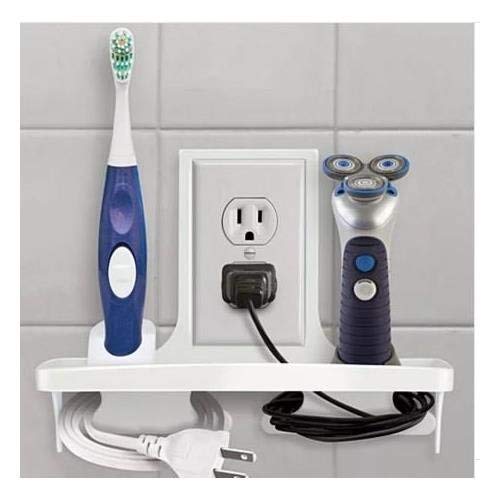Book Cover Ideaworks Wall Outlet Organizer Storage for your Home Office Bathroom