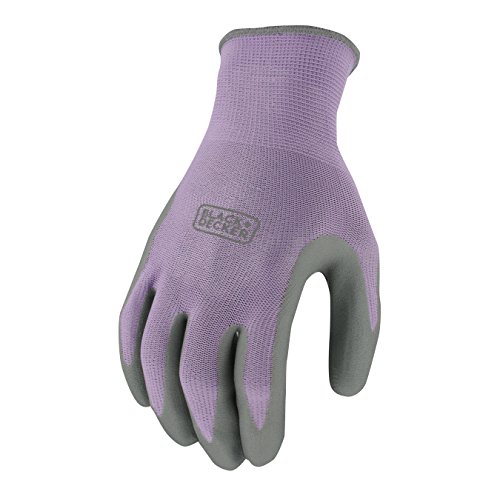 Black & Decker BD511LS Purple Ladies Foam Nitrile Grip Glove