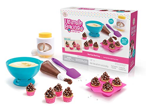 Real Cooking Ultimate Baking Starter Set - 37 Pc. Kit Includes Sprinkles, Cake & Frosting Mix