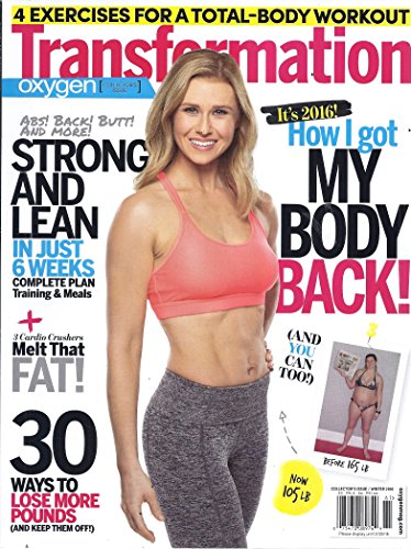 Oxygen Collector's Issue Magazine (Transformation - Cover: Katie Mudd - Winter 2016)
