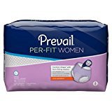 Prevail Per-Fit Extra Absorbency Incontinence Underwear for Women, Large, 72-Count