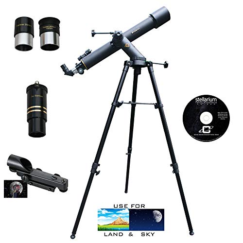 Cassini 800mm x 72mm Atronomical/Terrestrial Telescope Kit …