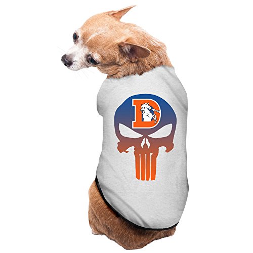 Gray Denver Punishers Retro Pet Supplies Dog Dress Warm Sweater