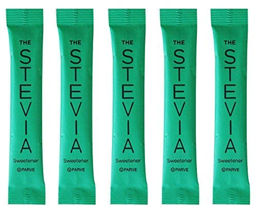 THE STEVIA - Zero Calorie Natural Sweetener 500 Individual Serving Stick Packets - U Parve/Kosher