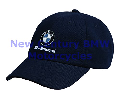 BMW Genuine Motorcycle Motorrad Unisex Classic Hat Cap Navy One Size