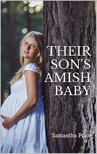 Book Cover Their Son's Amish Baby: Amish Romance (Expectant Amish Widows Book 4)