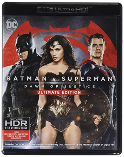 Book Cover Batman v Superman: Dawn of Justice, Ultimate Edition [Blu-ray]