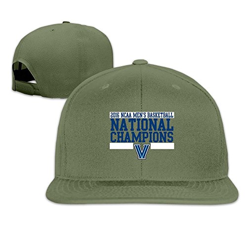 Runy Custom National Champions Villanova Adjustable Baseball Hat & Cap ForestGreen