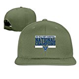 Runy Custom National Champions Villanova Adjustable Baseball Hat & Cap ForestGreen