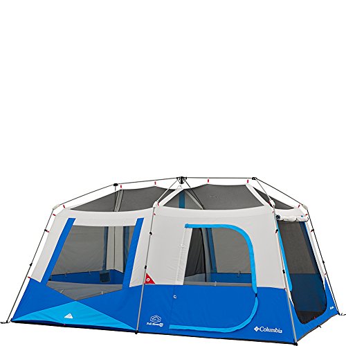 Book Cover Columbia Sportswear Fall River 10 Person Instant Dome Tent (Compass Blue)