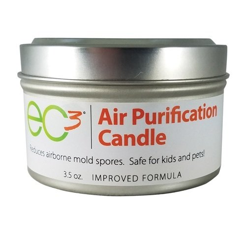 Book Cover EC3 Air Purification Candle, Natural, Botanical Ingredients in Soy Wax