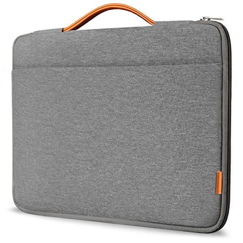 Book Cover Inateck 13-13.3 Inch Sleeve Case Cover Protective Bag Ultrabook Netbook Carrying Handbag Compatible with 13 Inch MacBook Air/MacBook Pro(Retina) 2012-2015, 2016-2020, MacBook Pro 14 M1 2021, Gray