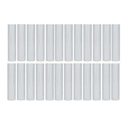 Nasal Inhaler Replacement Wicks (24-Pack), Aromatherapy Essential Oil Refill Part Sticks for Essential Oil Inhalers (24 Wicks)