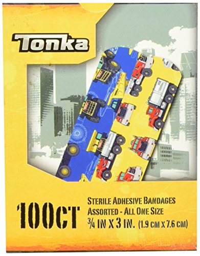 Tonka Truck 100CT Sterile Adhesive Bandages - 3/4x3"