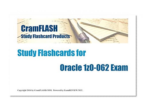 CramFLASH Study Flashcards for Oracle 1z0-062 Exam: 50 flashcards included