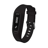 Fitbit One Band/Fitbit One Clip, HWHMH Replacement Band/Replacement Clip Holder for Fitbit One (No tracker) (Black)