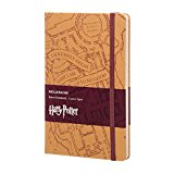 Moleskine Harry Potter Limited Edition Notebook, Large, Ruled, Kraft, Hard Cover (5 x 8.25)