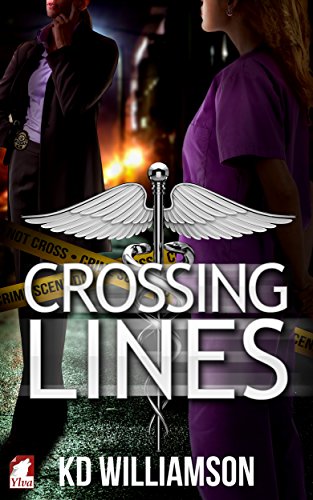 Book Cover Crossing Lines (Cops and Docs Book 2)