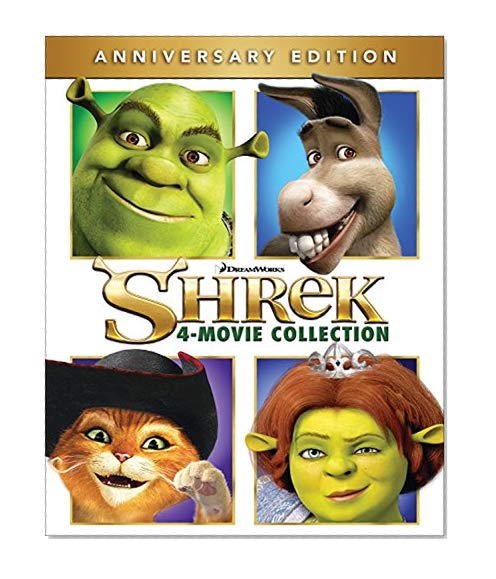 Book Cover Shrek 4-Movie Collection [Blu-ray]