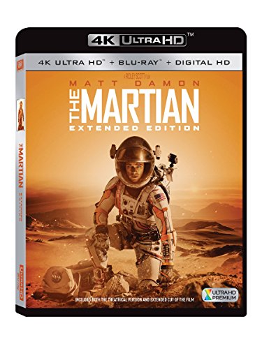 Book Cover The Martian: Extended Edition (4K Ultra-HD Blu-ray)