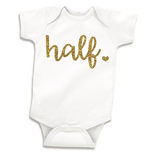 Bump and Beyond Designs Half Birthday Outfit Baby Girl 6 Month Photo Outfit Girl