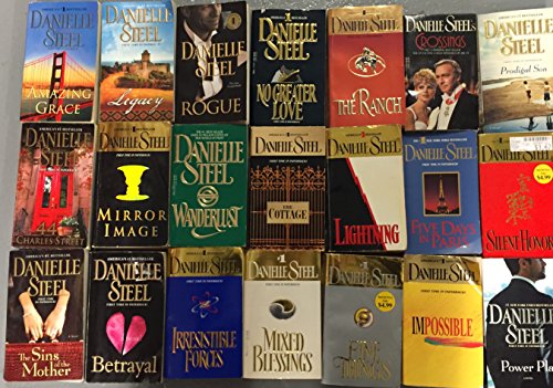Danielle Steel Romance Novel Collection 21 Book Set