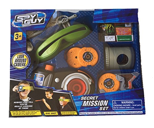 Book Cover Spy Guy 10 Piece Toy Secret Mission Set With Look Around Camera