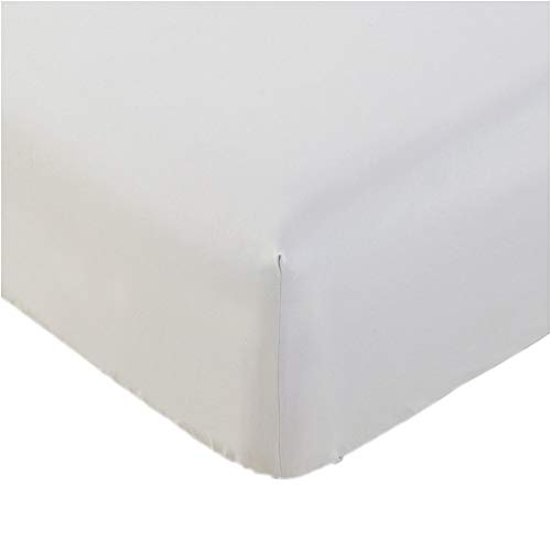 Mellanni Queen Fitted Sheet - Deep Pocket Cooling Sheets up to 16 inch - Hotel Luxury 1800 Bedding - Softest Sheets - Wrinkle, Fade, Stain Resistant - 1 Single Queen Fitted Sheet Only (Queen, White)