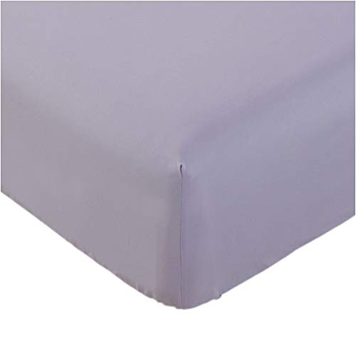 Book Cover Mellanni Twin Fitted Sheet - Deep Pocket Cooling Sheets up to 16 inch - Hotel Luxury 1800 Bedding - Softest Sheets - Wrinkle, Fade, Stain Resistant - 1 Single Twin Fitted Sheet Only (Twin, Lavender)