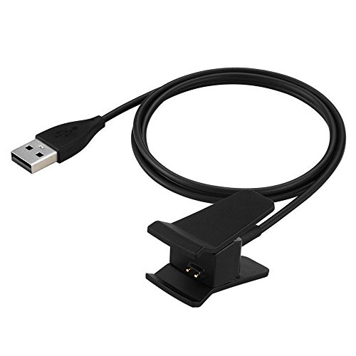 EXMRAT Fitbit Alta Charger Cable (No Reset Button), USB Charging Cable Charger Clip for Fitbit Alta (Not Compatible with Fitbit Alta HR)