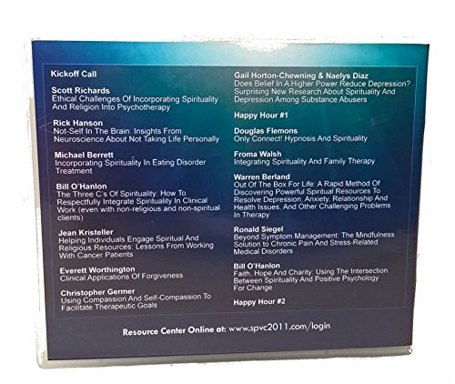 2011 Integrating Spirituality and Psychotherapy, Hosted by Casey Truffo, The Therapist Leadership Institute, and Bill O'Hanlon (16 Disc Set)