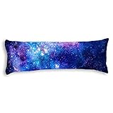 AILOVYO Image Custom Body Pillow Cover Machine Washable Silky Shiny Satin Decorative Body Pillow Case Cover, 13-Inch x 39-Inch