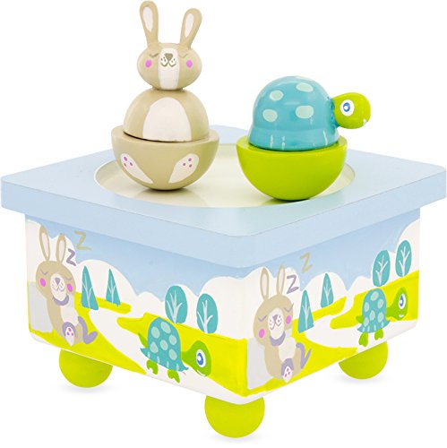 Ulysse Couleurs D'enfance - 3909 - Boîte A Musique Tortue-Lapin