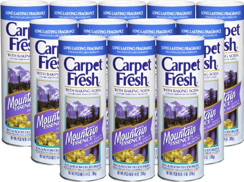 Carpet Fresh Rug and Room Deodorizer with Baking Soda