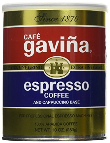 Book Cover Gaviña Espresso Extra Fine Ground Coffee (10 Ounce Can)
