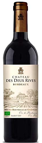 Château des Deux Rives France Bordeaux Vin Bio AOP 75 cl - Lot de 3