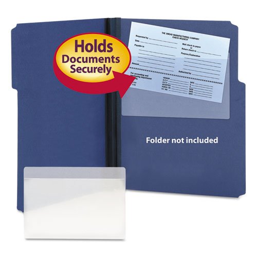 SMD68185 - Smead Self-Adhesive Poly Pockets