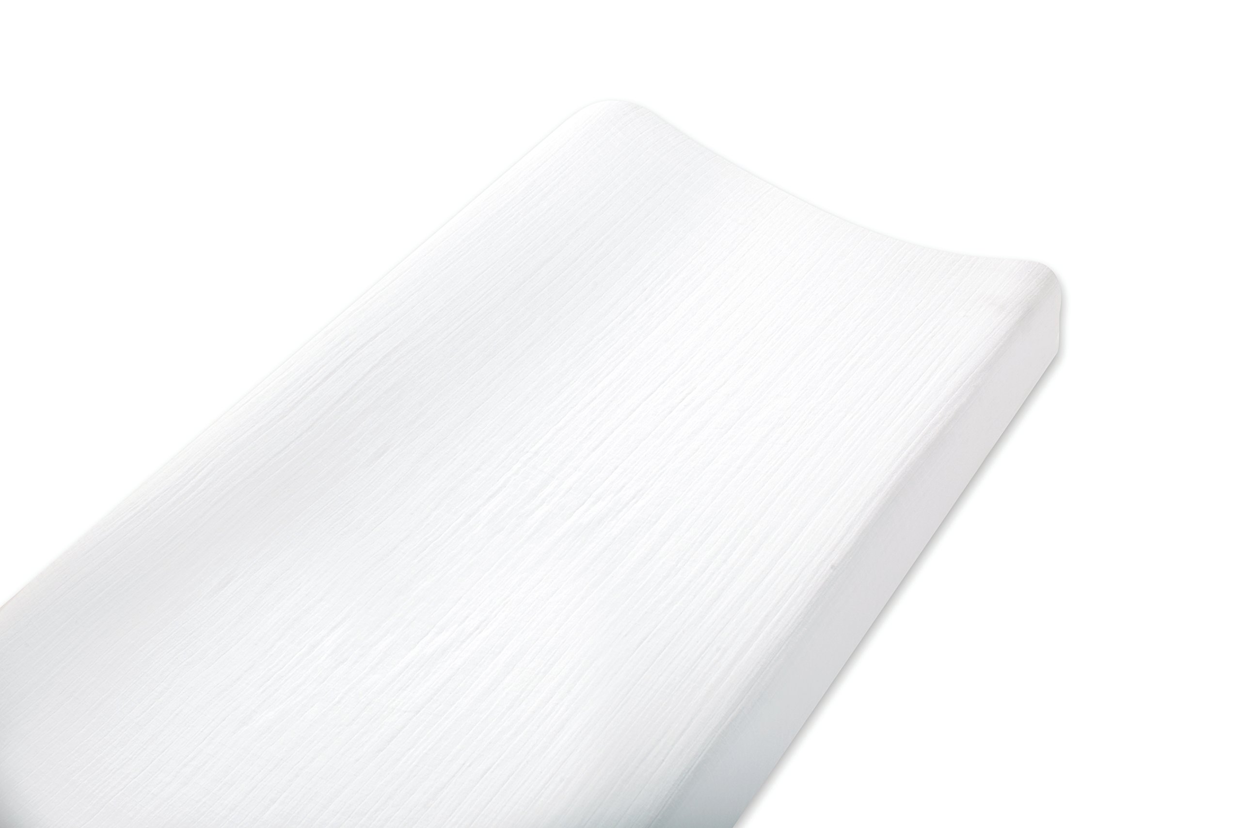 Book Cover aden by aden + anais Changing Pad Cover, Solid White