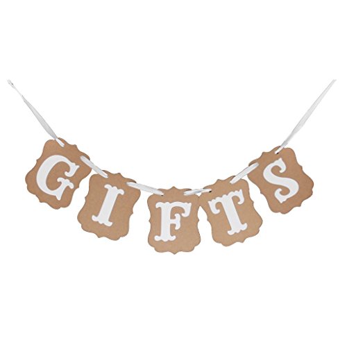 MagicW Gifts Bunting Wedding Banner Wedding Party Banner Garland Sign Photo Props Hanging D¨¦cor Wedding Party Decoration