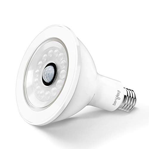 Sengled SS-PAR38NAE26W LED with Motion Sensor (Smartsense), PAR38 Smart Security Floodlight Bulb 3000K, 1050 Lumens, Waterproof for Outdoor Use, 1 Pack