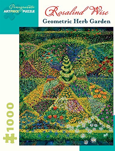 Geometric Herb Garden 1000 Piece Jigsaw Puzzle by Rosalind Wise by Pomegranate