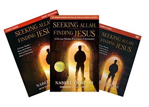 Book Cover Nabeel Qureshi Full Set - Seeking Allah, Finding Jesus: A Devout Muslim Encounters Christianity (Book , DVD , and Study Guide)
