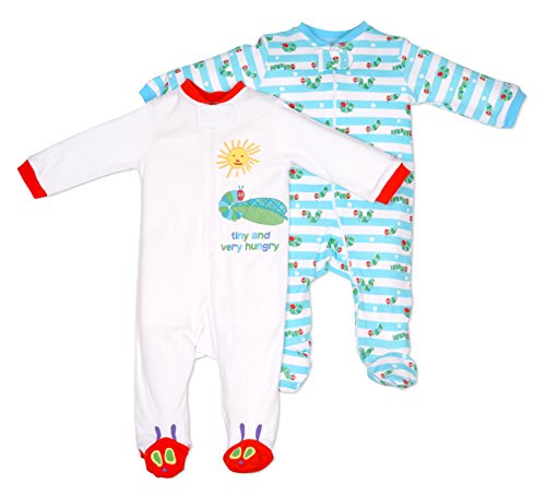 The Very Hungry Caterpillar 100% Cotton Two Pack Sleep & Play Hugsie (6-9 Mo, Boys)