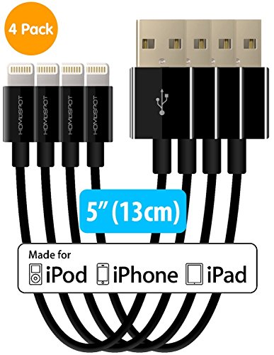 HomeSpot 8pin Cable Set Black (4 Pack)