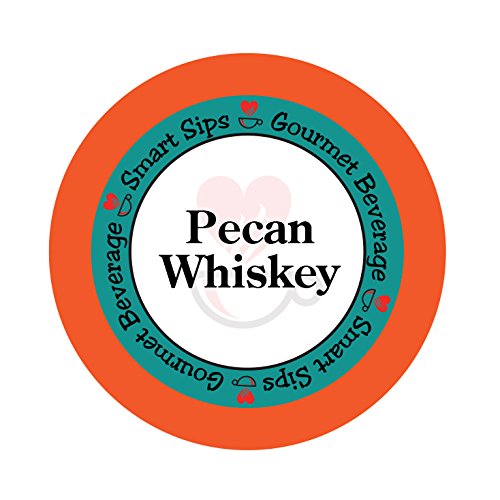 Pecan Whiskey Coffee, 24 Count Compatible With ALL Keurig K-cup Machines