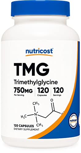 Nutricost TMG 750mg, 120 Capsules