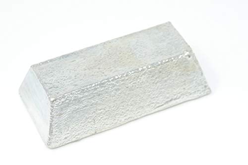 Pewter Ingot (2lbs - Britannia Alloy - Lead Free) By MS MetalShipper