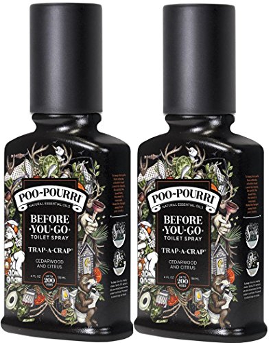 Poo Pourri Trap a Crap Before You Go Spray 4 oz - 2 Pack