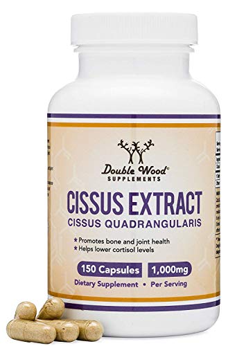 Book Cover Cissus Quadrangularis Super Extract, 150 Capsules, Made in The USA, Dietary Supplement for Joint and Tendon Pain, 1000mg Serving Size