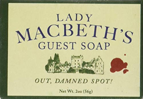 Shakespeare Lady Macbeth's Guest Soap - Made in The USA